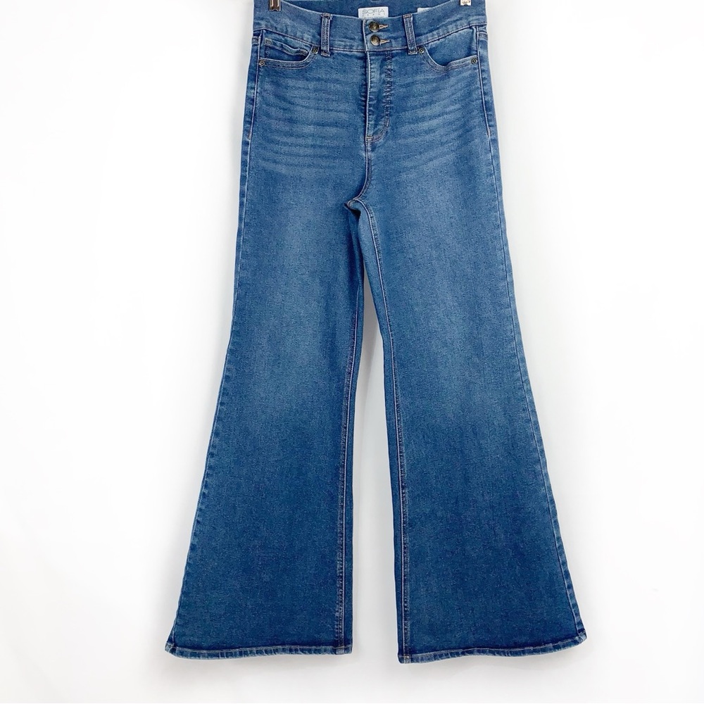 Sofia Luxe Vintage Denim Margot Wide Leg Jeans - Picture 3 of 8
